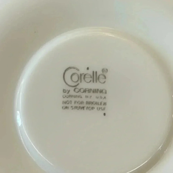 Vintage Corelle WOODLAND BROWN Saucer Side Plates 6.25” Set of 8 - Picture 4 of 4